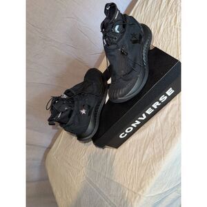 NEW in BOX - Converse Canvas Utility Boots with Zipper - Black W9/M7 UNISEX